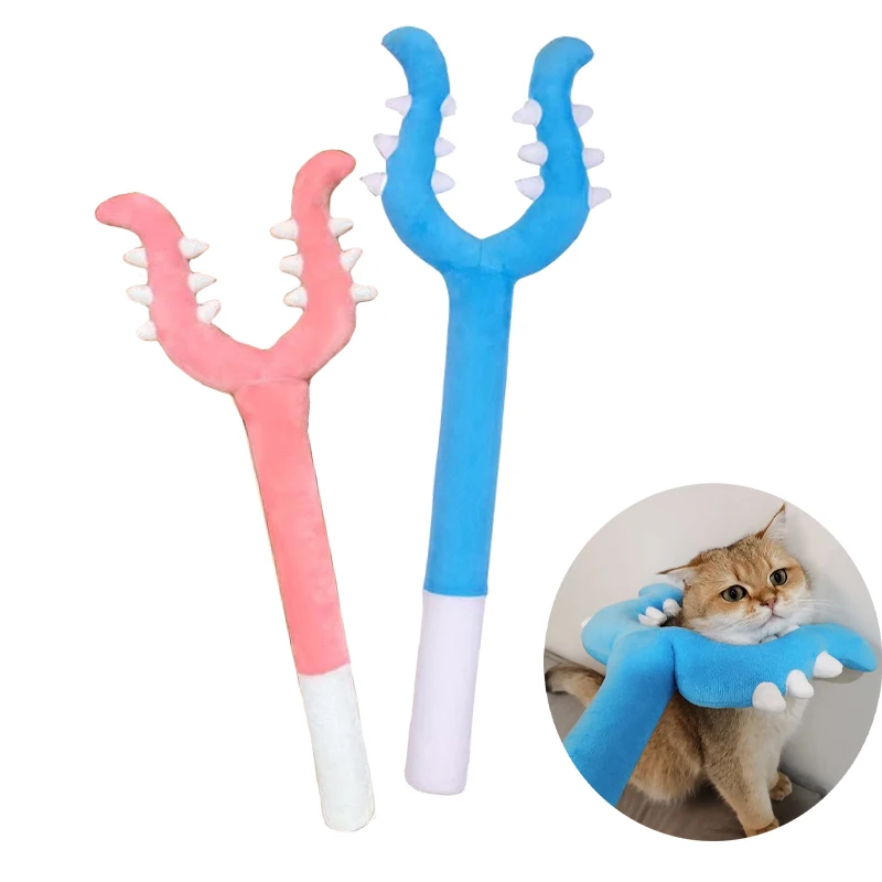 

Plush Cat Teaser Kawaii Plush Crusading Stick Catching Dog Pet Interactive Toys Pet Products Magic Wand Cat Toys Birthday Gift