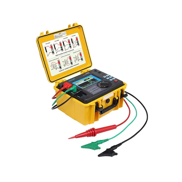 ETCR3520B High Voltage Insulation Resistance Tester Meter With Data Storage Function