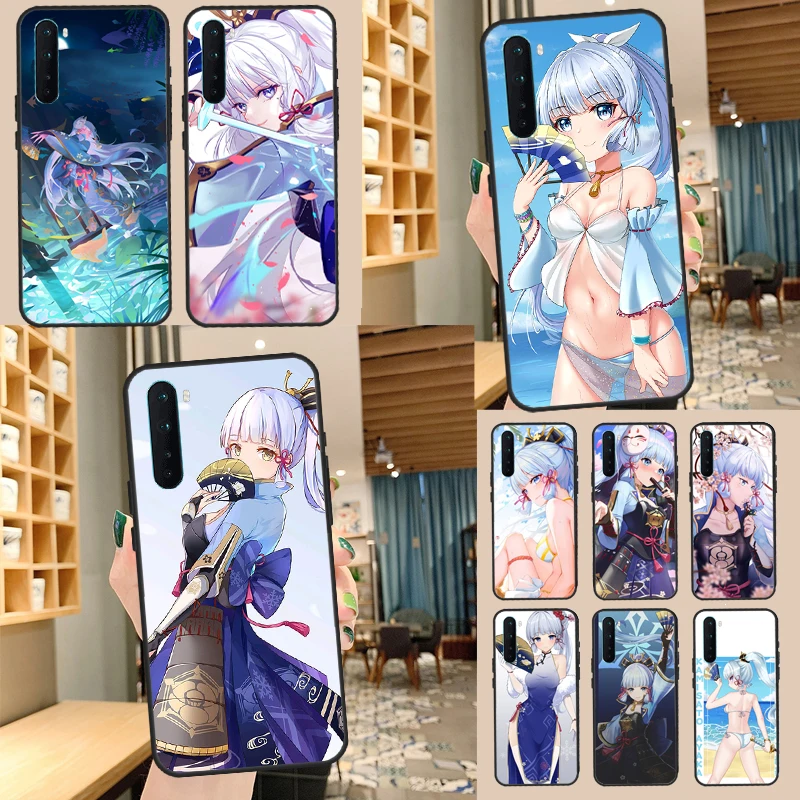 Genshin Impact Kamisato Ayaka Case For OnePlus 10 Pro 9 Pro 8T 10T Ace 9R 9RT OnePlus Nord 2 2T CE 2 Lite N10 N20 Cover