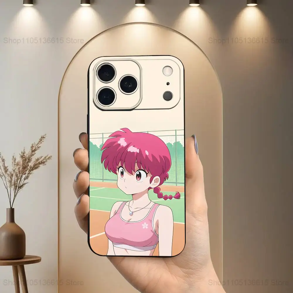 Чехол для телефона Comics M-Manga R-Ranma-1-2 для iPhone 17,16,15,14,13,12,11 Plus,Pro Max,XS,X,XR,SE,Mini,8,7,мягкий силиконовый черный чехол