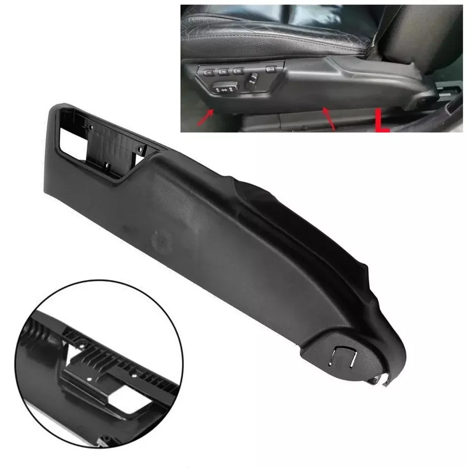 39802011 Seat Side Switch Panel Trim Cover For Volvo S60 S80 V70 XC70 XC90 Seat Track Outer Cover Trim Car Accessories