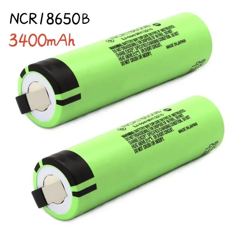 

Original NCR18650 3400MAH 3.7V Rechargeable 18650 Lithium Battery For electric torch razor Remote control