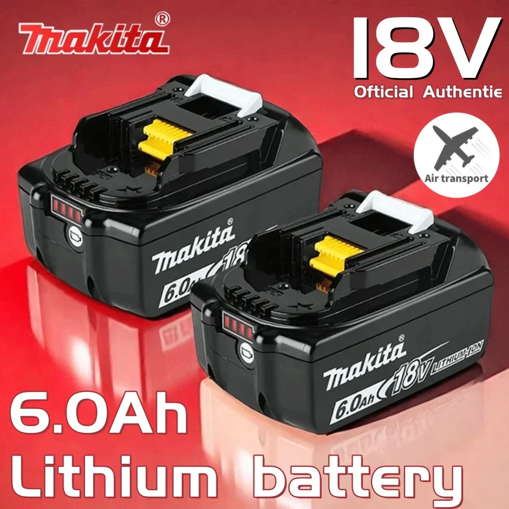 

New Lithium Makita 6Ah for Makita 18V Power tool Battery BL1840 BL1830B BL1850B BL1850 BL1860 BL1815 Replacement Battery