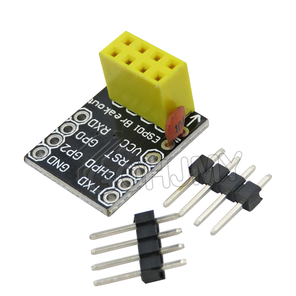 5PCS ESP-01 Esp8266 ESP-01S Model Of The ESP8266 Serial Breadboard Adapter To WiFi Transceiver Module Breakout UART Module