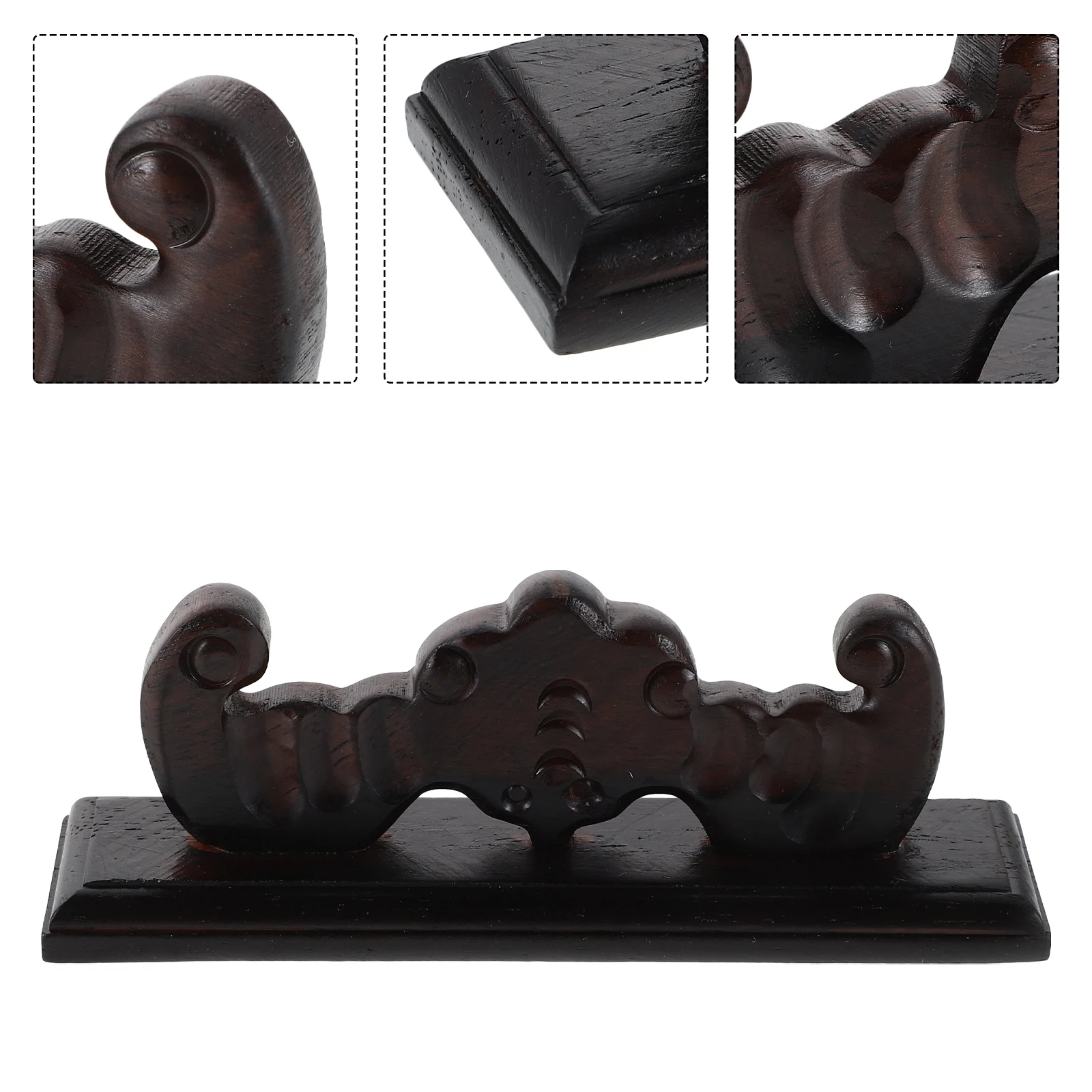 

Bamboo Flute Display Stand Clarinet Holder Rack for Woodwind Instrument Musical Desktop Pen Bracket