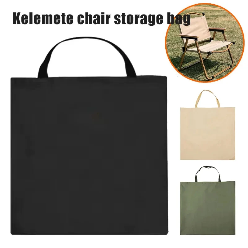 2 size 3 Color Camping Kermit Chair Storage Bag Folding Chair Tote Bag (black khaki green)