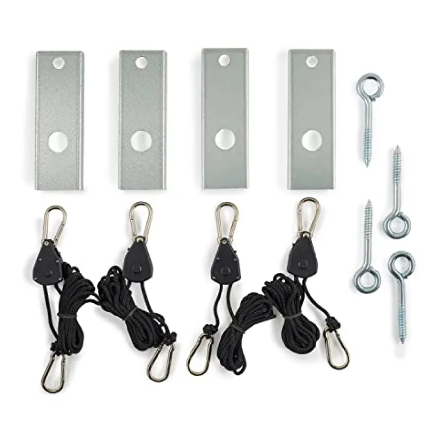

Hanging Kit for Crawl Space Basement Dehumidifier Steel Black Easy-Install Heavy-Duty Mounting Hardware