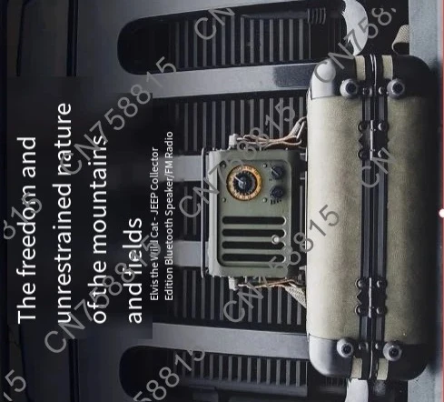 Портативный беспроводной Bluetooth-динамик для кемпинга на открытом воздухе для дикого внедорожника, FM FM-радио в стиле ретро, Wd101gn Портативный беспроводной Bluetooth-динамик для кемпинга на открытом воздухе для дикого внедорожника, FM FM-радио в стиле ретро, Wd101gn