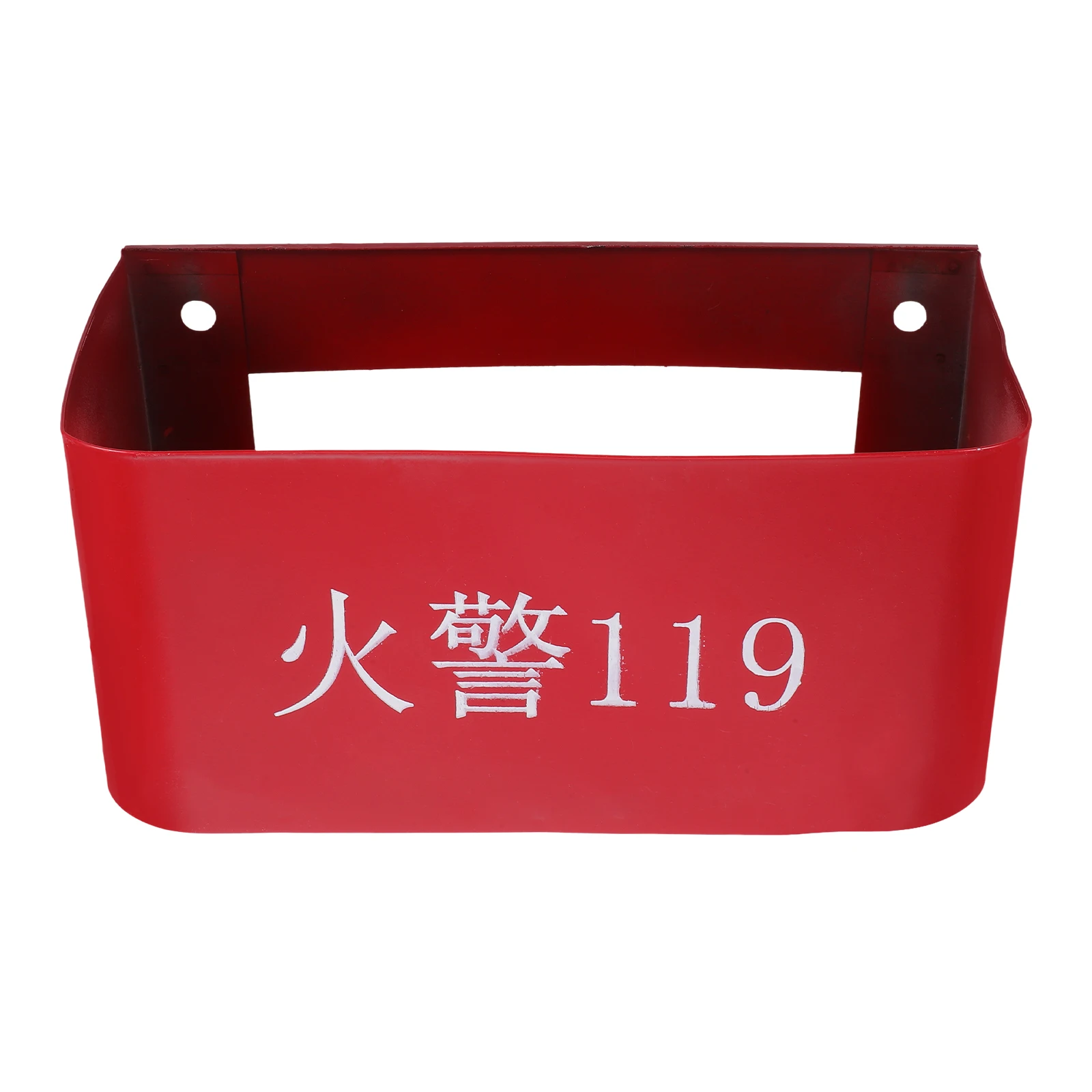 

Fire Extinguisher Hanging Box Wall Mount Heavy Duty Thickened Bracket Rack Storage Base Escape Ladder Fire Equipment Holder