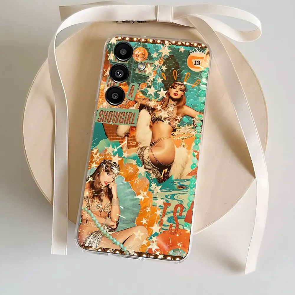 삼성 S24,30,21,22,23,20 FE,lite,PIus,Ultra,5G,Note,9,10 투명 커버용 S-Showgirl 전화 케이스의 L-Life