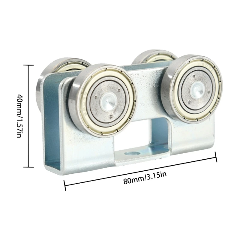 Bearing Steel Roller Welded Channel Roller for Smooth Operation of Curtains