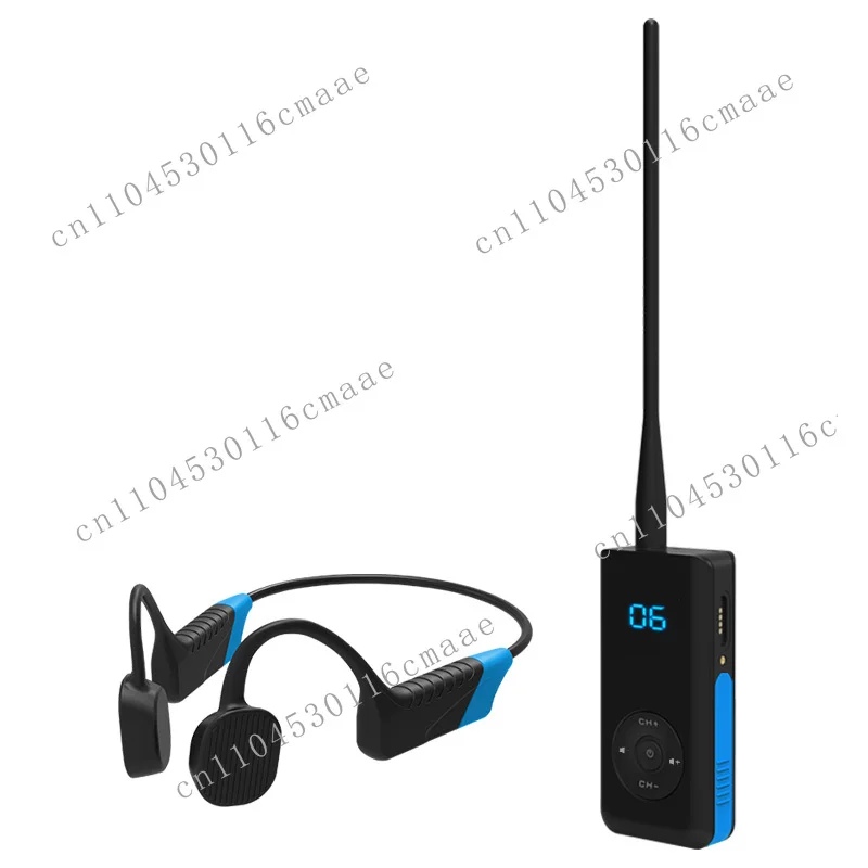 مدرب السباحة الحديث التدريب على السباحة سماعة رأس لاسلكية مقاومة للماء توصيل العظام سماعة لاسلكية تخاطب #4