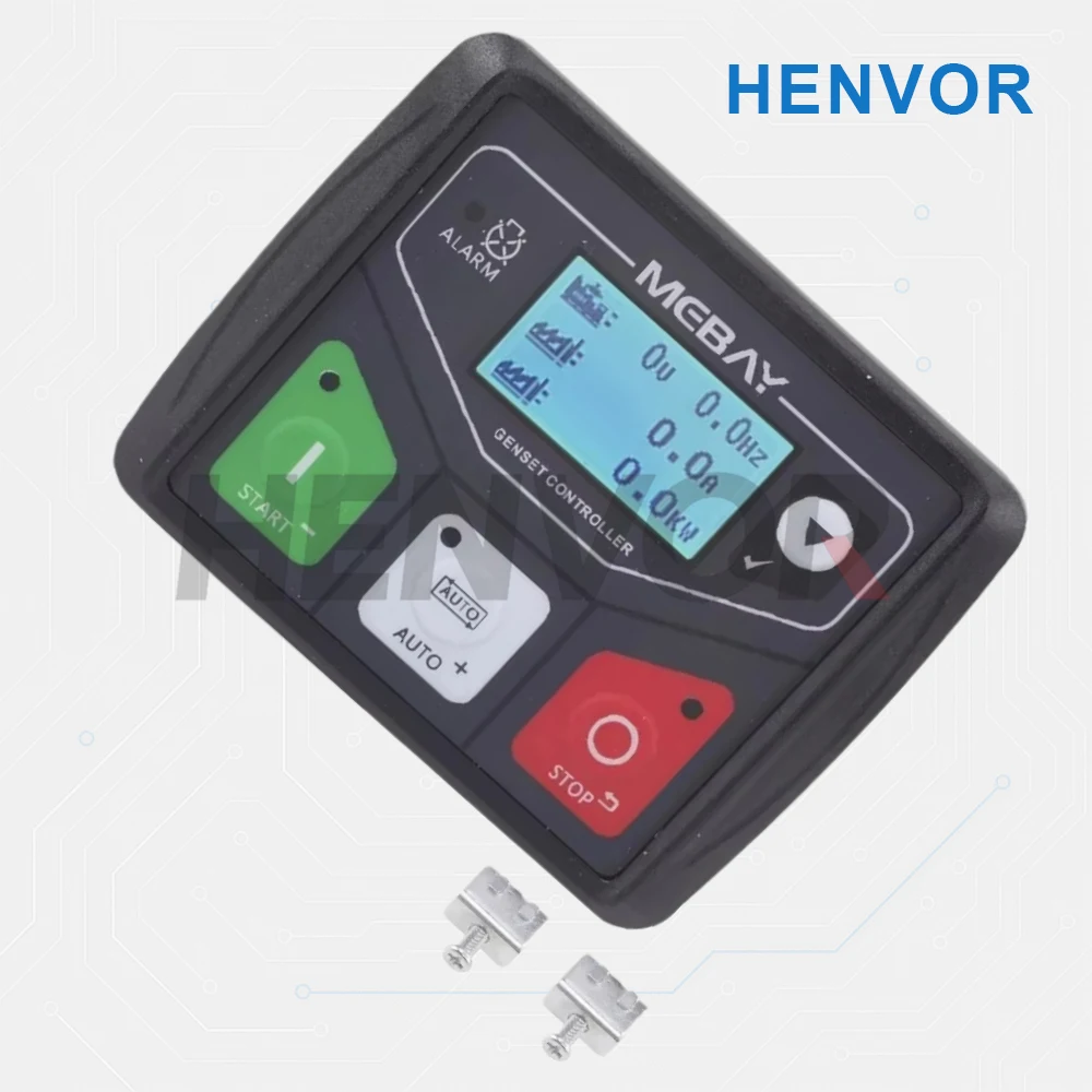 Mebay DC30D AMF Auto Start Generator Controller, USB Programmable Genset Control Panel, Replacement Parts
