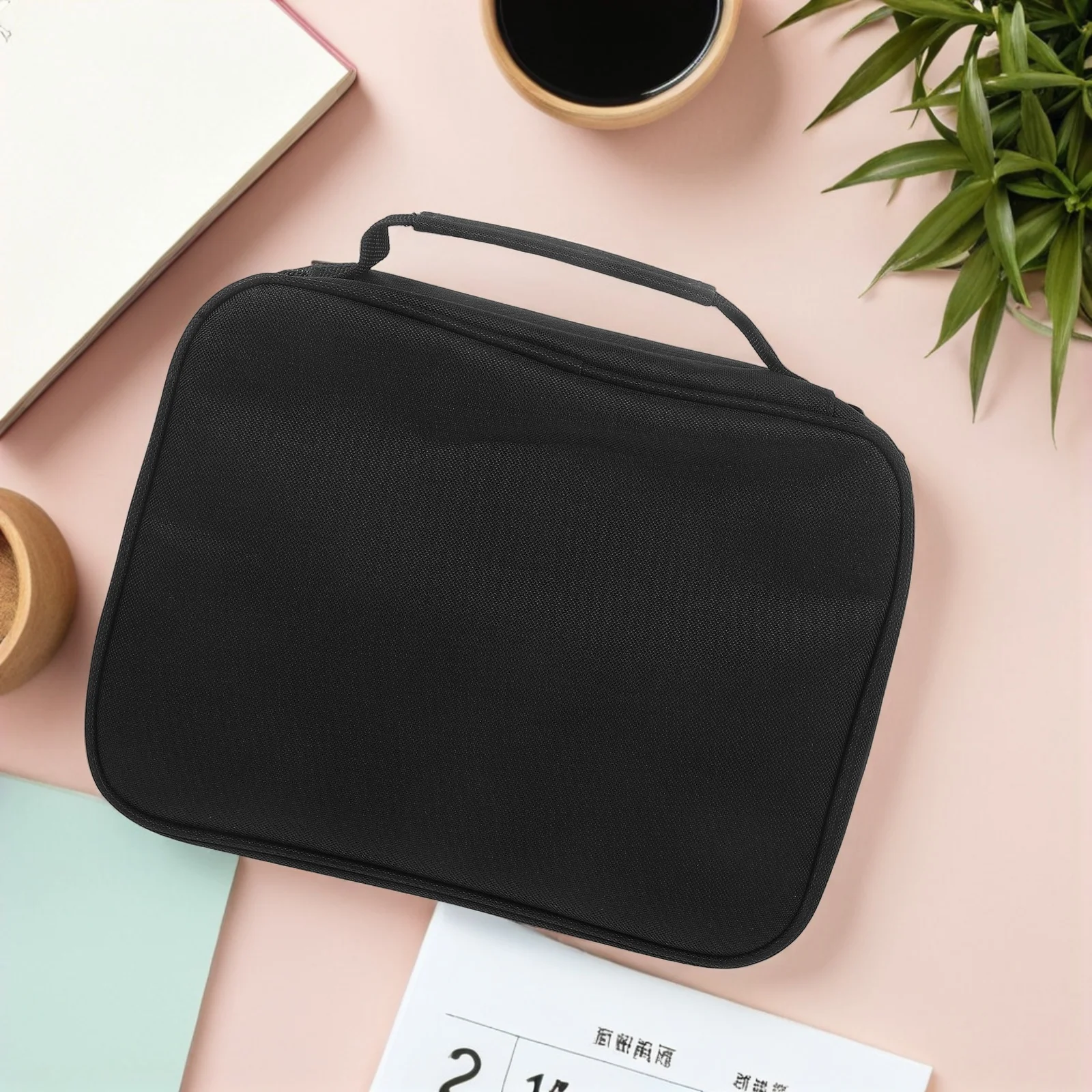 Обложка для Библии с ручкой, водонепроницаемый чехол для книги на молнии, защитная сумка для Библии, карманы, органайзер для переноски для церковных исследований, путешествий