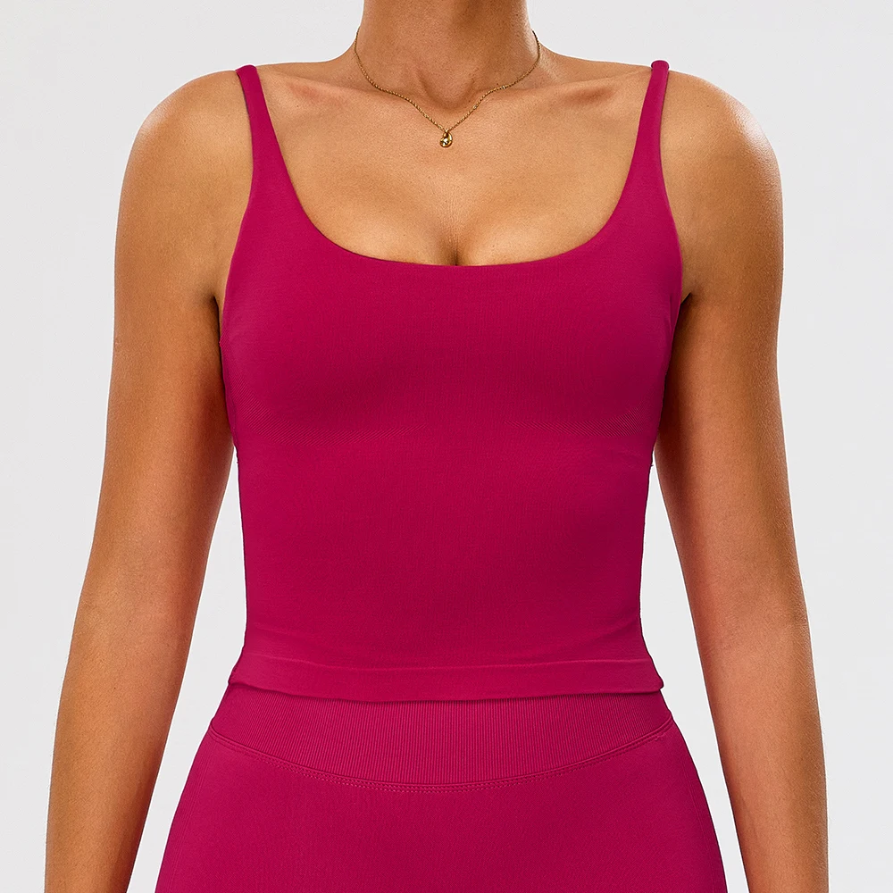 Yoga Vest Women's Sports Bra Fitness Tank Tops Push-up Sport Bra Fitness Workout Running Gym Tops Women Underwear Tracksuits ﻿