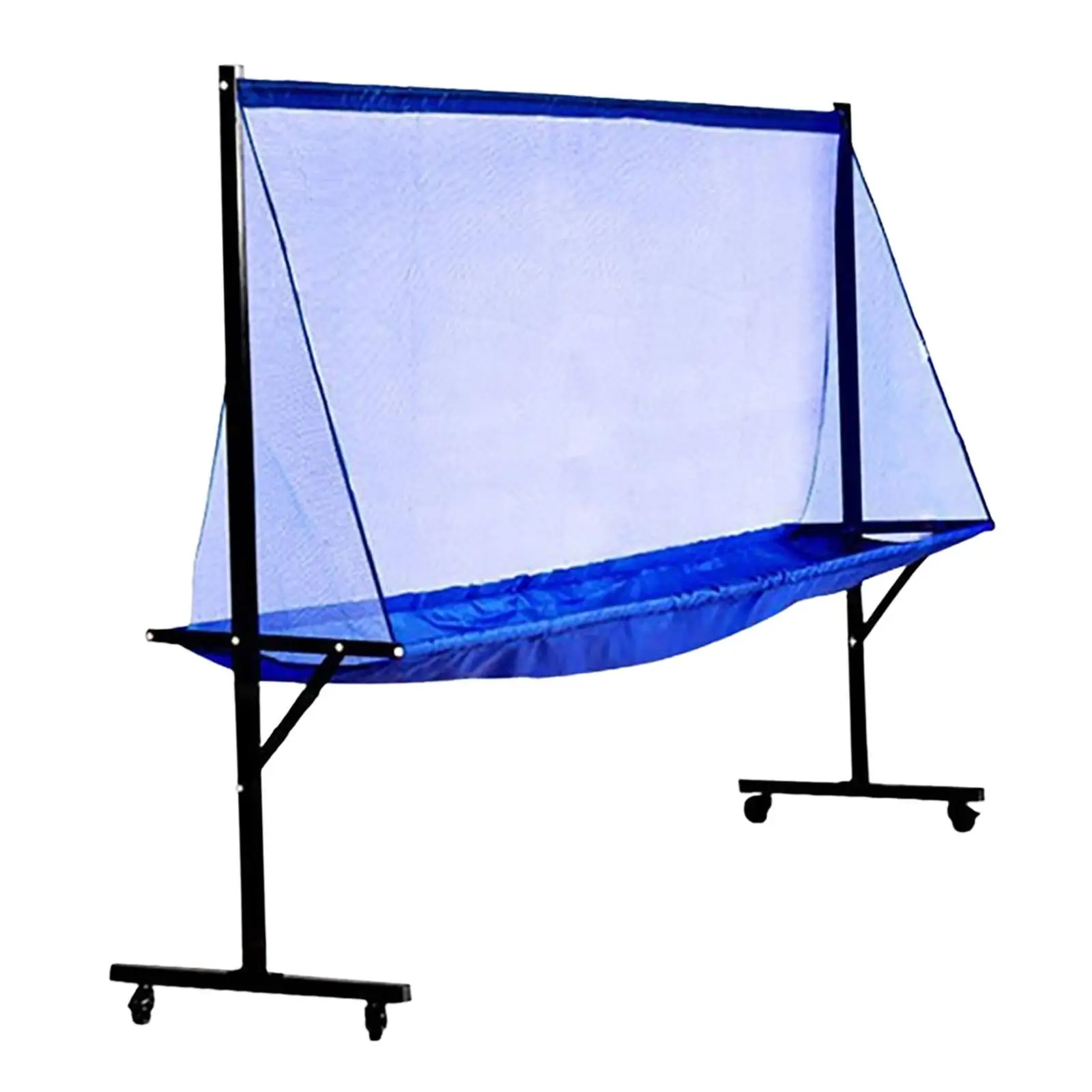 

Movable Table Tennis Ball Net Ping Pong Recycle Catcher Portable Ball Catcher Net Equipment Large Collecting Net for Practice