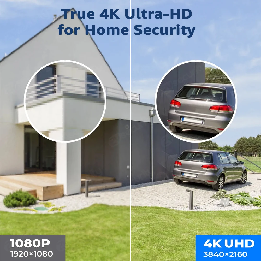 4K PoE Security Camera System  - Home Security And Camera System recension och pris