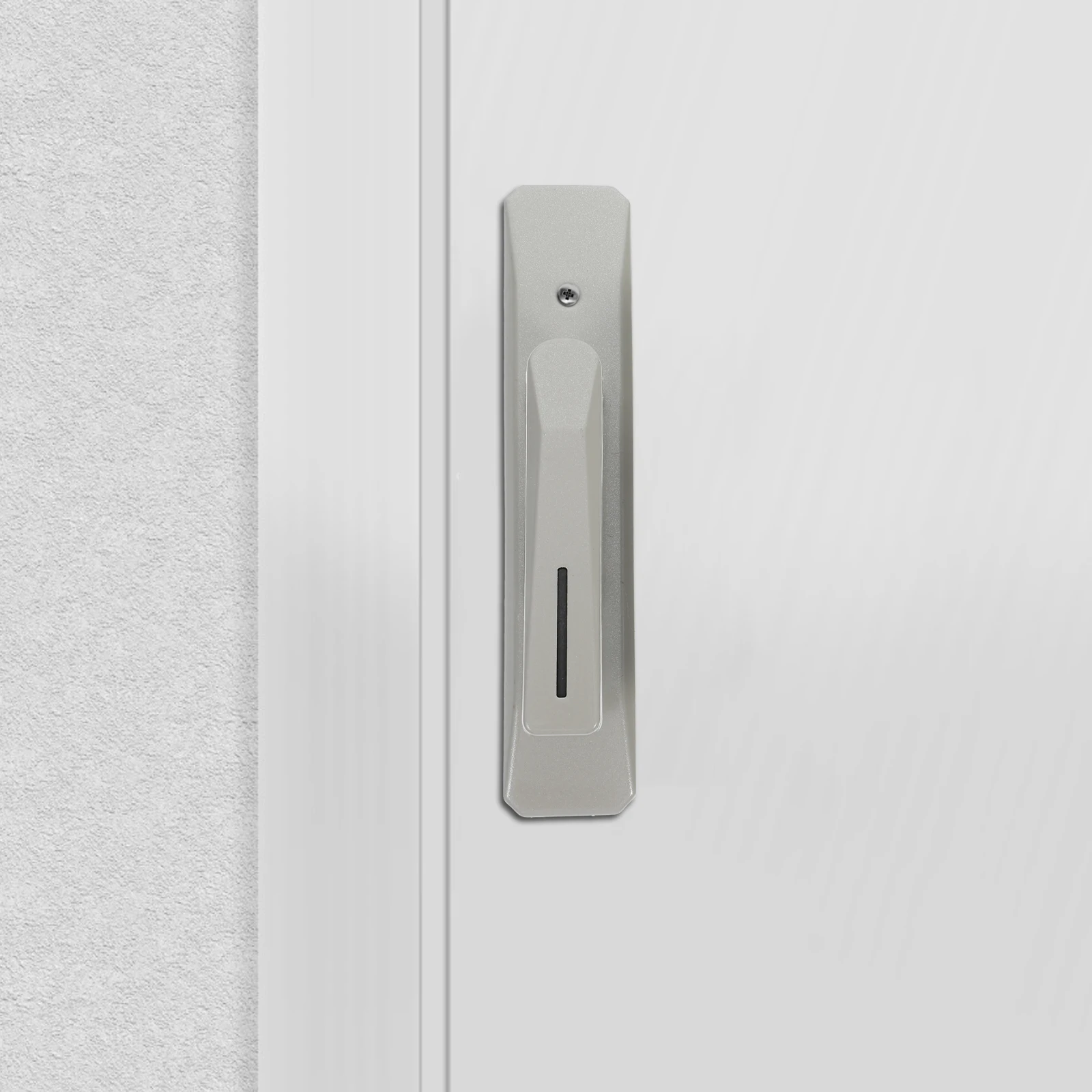 

Bathroom Door Handle Keyless Black Lever LockLatch Indoor Aluminum Hardware Iron Durability Privacy Gate Latches Fence Passage