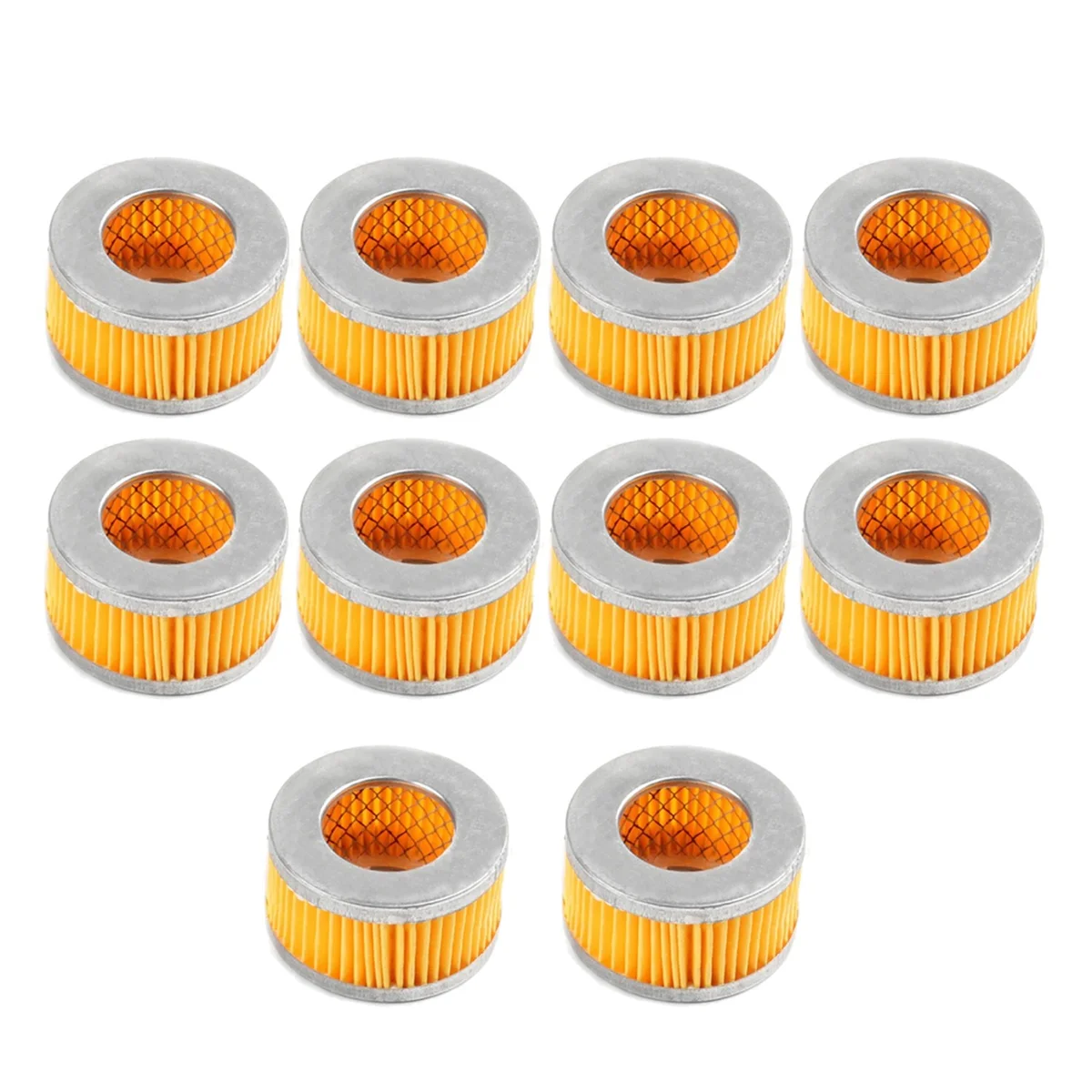 10Pcs Air Compressor Mute Air-Intake Silent Oil-Free Filter Elements 65X36X36Mm Tools Accessories New