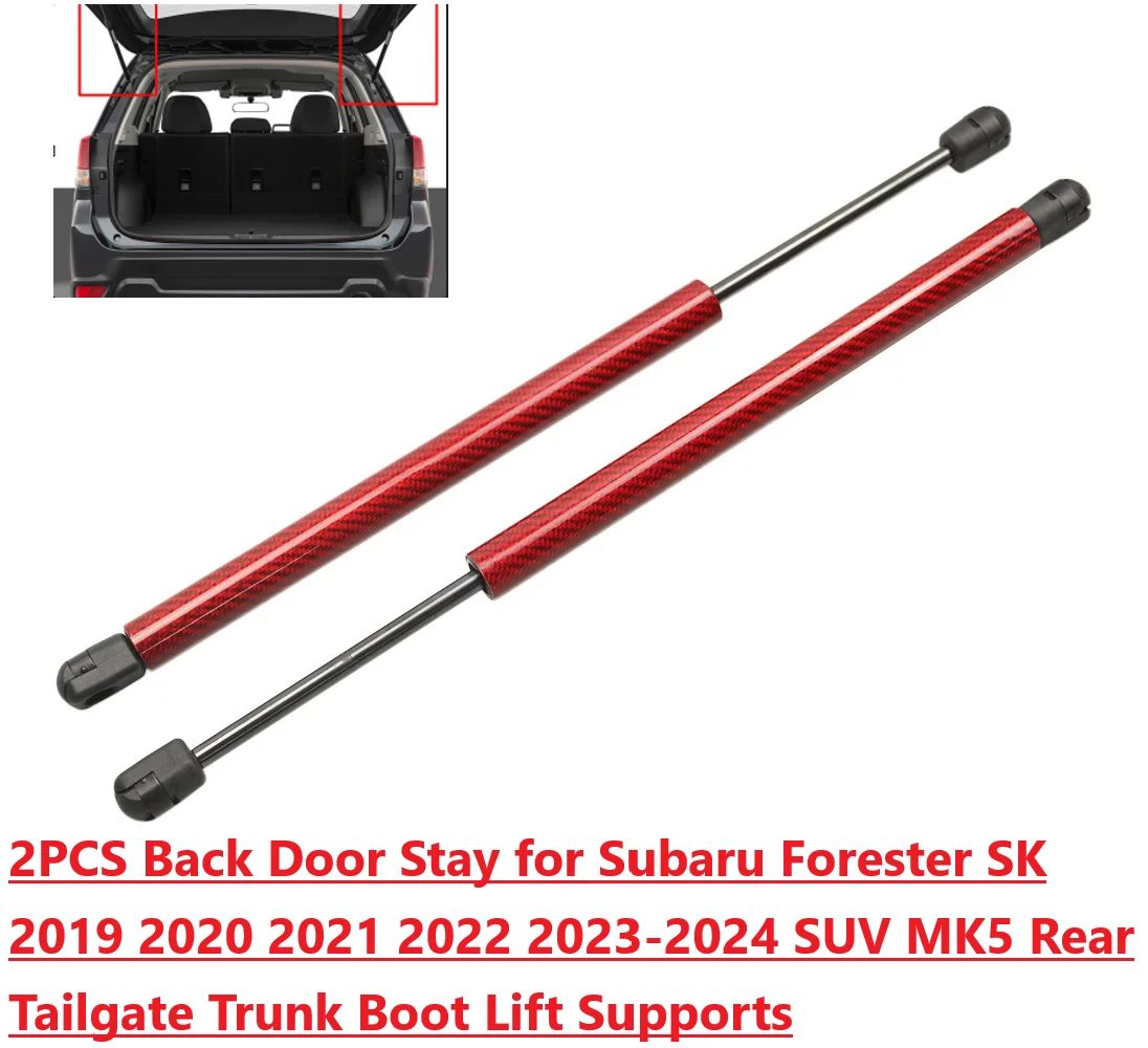 

2PCS Back Door Stay For 2018.2019-2023.2024 25 Subaru Forester SK SUV MK5 Rear Tailgate Boot Gas Spring Struts Prop Lift Support