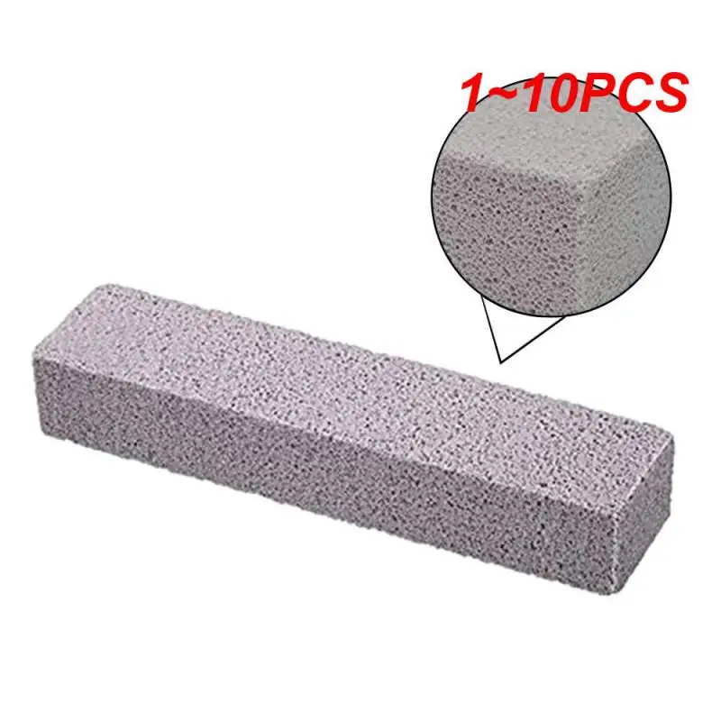 

1~10PCS Pumice Stone Toilet Brush Bathroom WC Toilet Cleaning Brush Wand Tile Sink Bathtub Limescale Stain Remove Washing