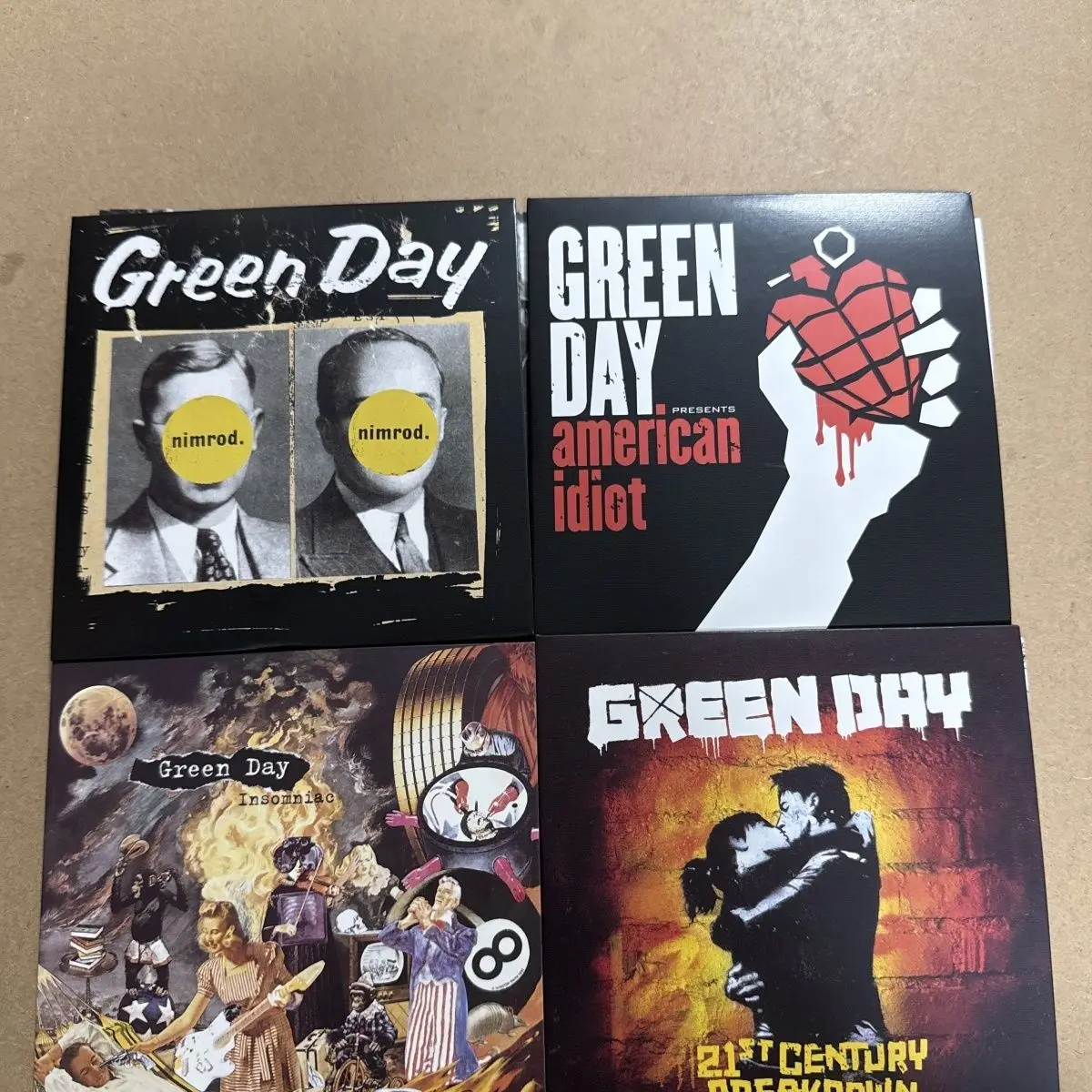Green Day Studio Albums 1990-2009 8CD Box Set Brand New Punk Rock Alternative Classic Collection