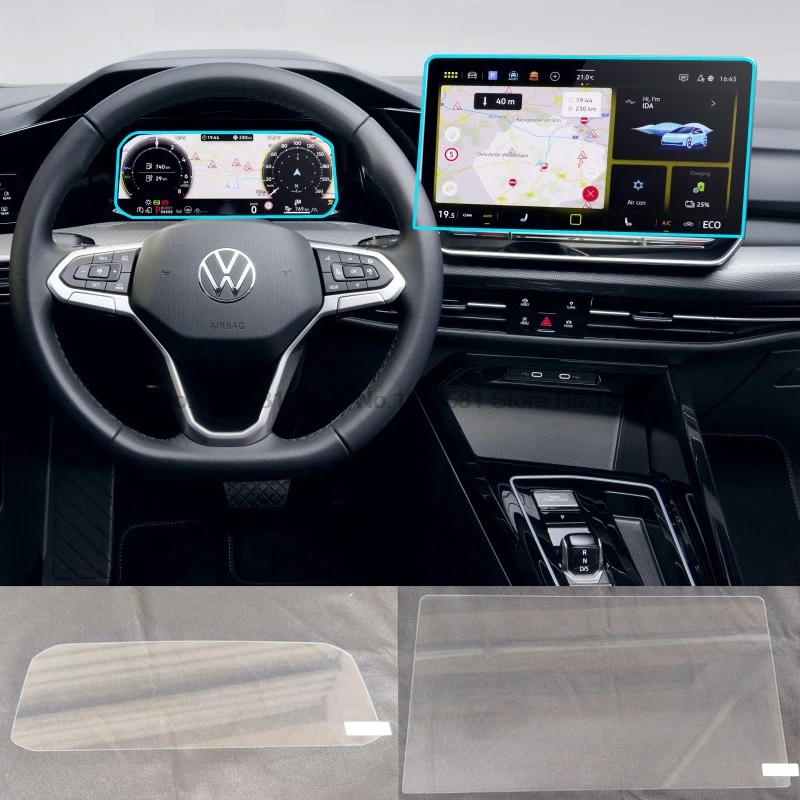 

Закаленное стекло для Volkswagen Golf 8,5 MK8,5 mk8 7,5 2024 2025 Автомобильное обучающее радио GPS приборная панель инструмент