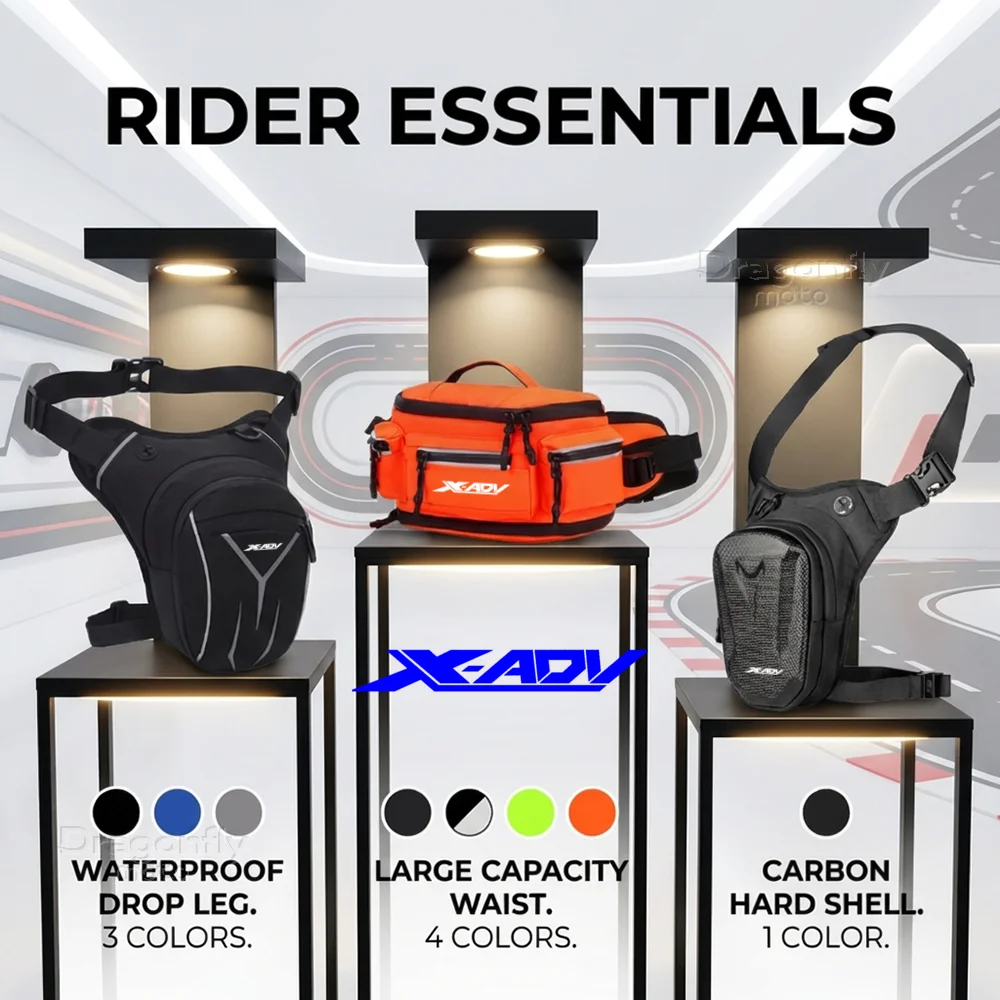 

For Honda XADV750 XADV150 X-ADV X Adv 750 150 2014-2020 Motorcycle Leg Bag Waterproof Rider Waist Bag Cycling Bike Crossbody Bag