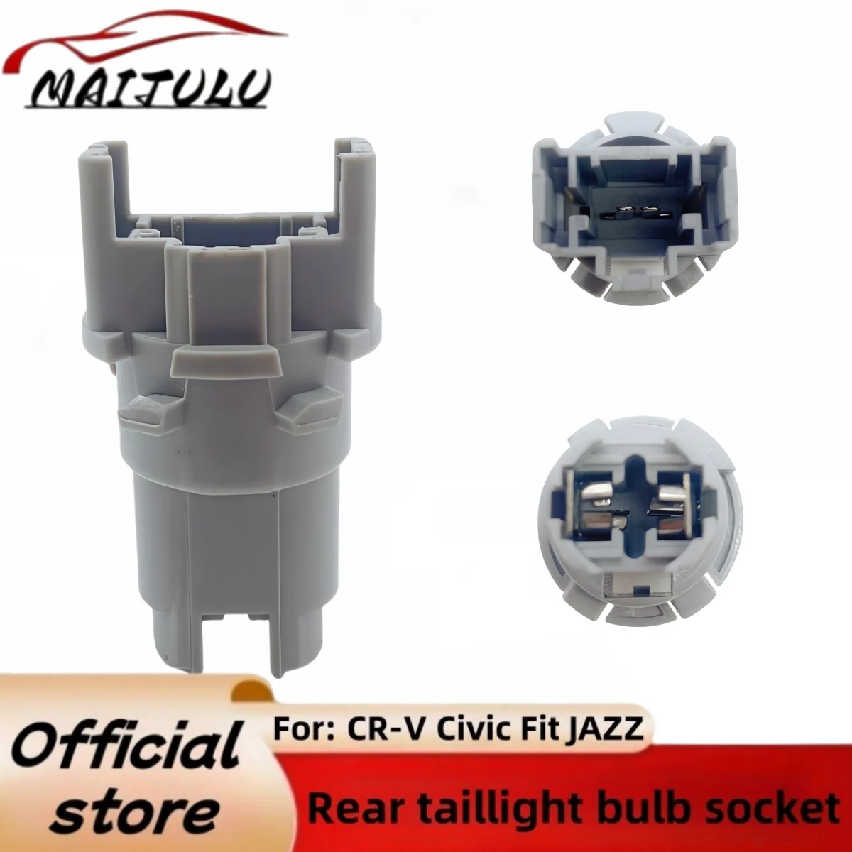 

For the rear taillight socket and front headlight socket of the Honda Fit CR-V Accord Civic, as well as the car bulb lamp base