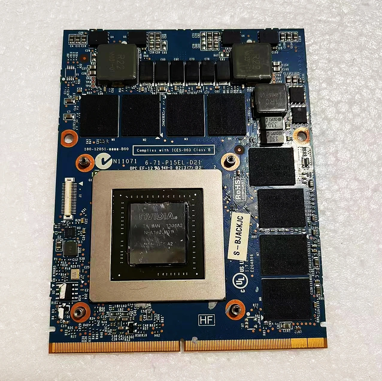 

GTX680M N13E-GTX-A2 4GB Clevo For p157SM P177SM P15SMA P177SMA P570WM P370EM P170EM P375SM P150SM P370SM P750ZM