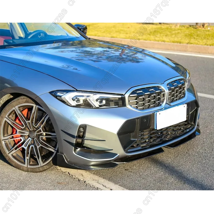 لسيارات BMW 3 Series G20 G21 M LCI 320i 325i 330i 320d M340i 2022-2024 المصد الأمامي للسيارة الفاصل الشفاه الناشر المفسد مجموعات الجسم