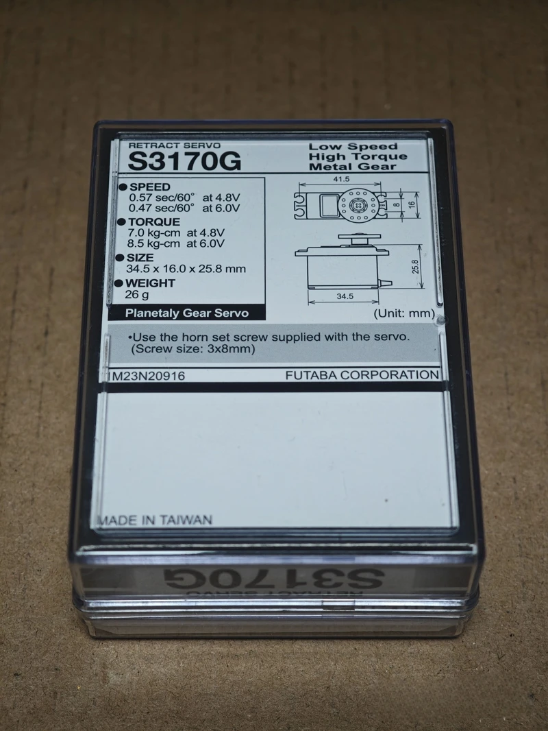 เซอร์โว FUTABA S3010 / S3102 / S3170 / S9170