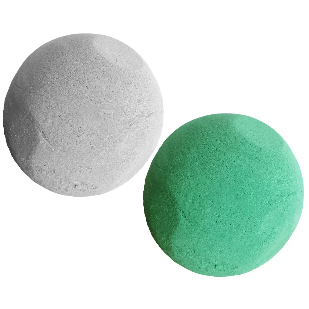 

2Pcs Floral Foam Ball for DIY Flower Arrangements Reusable Resin Craft Foam Base for Dried Flower Art Decor Floral Base