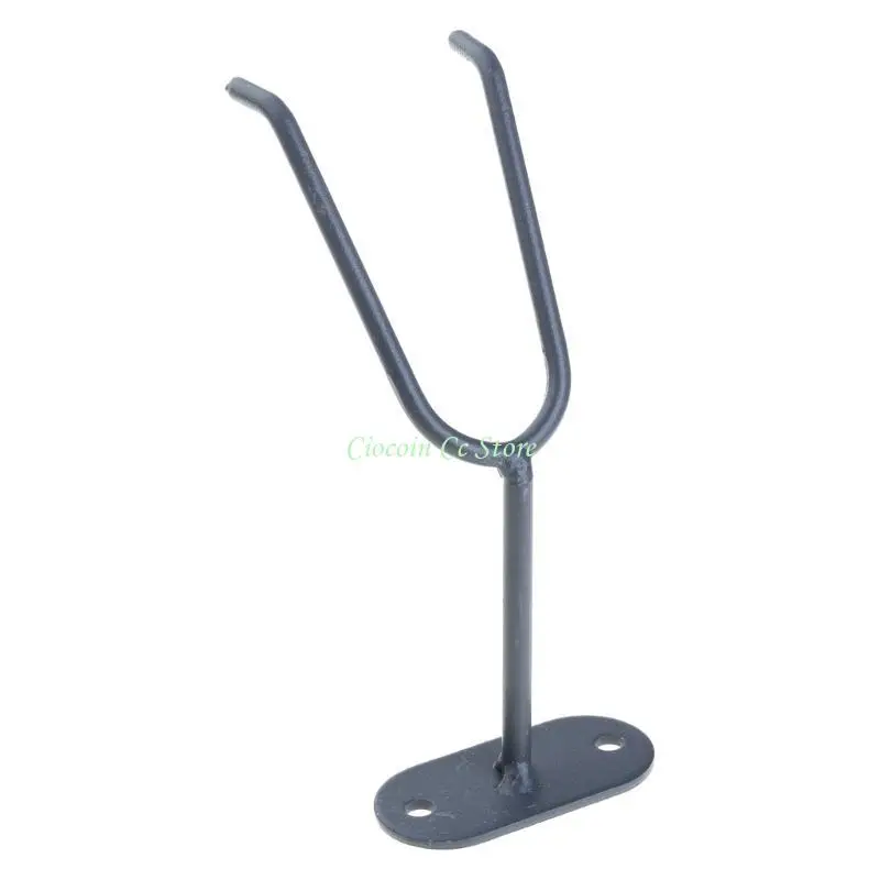 

X90F 16x6.2cm Holder with 2 Holes Wall Mounted Feed Stand Attach to Booth Walls & Stations