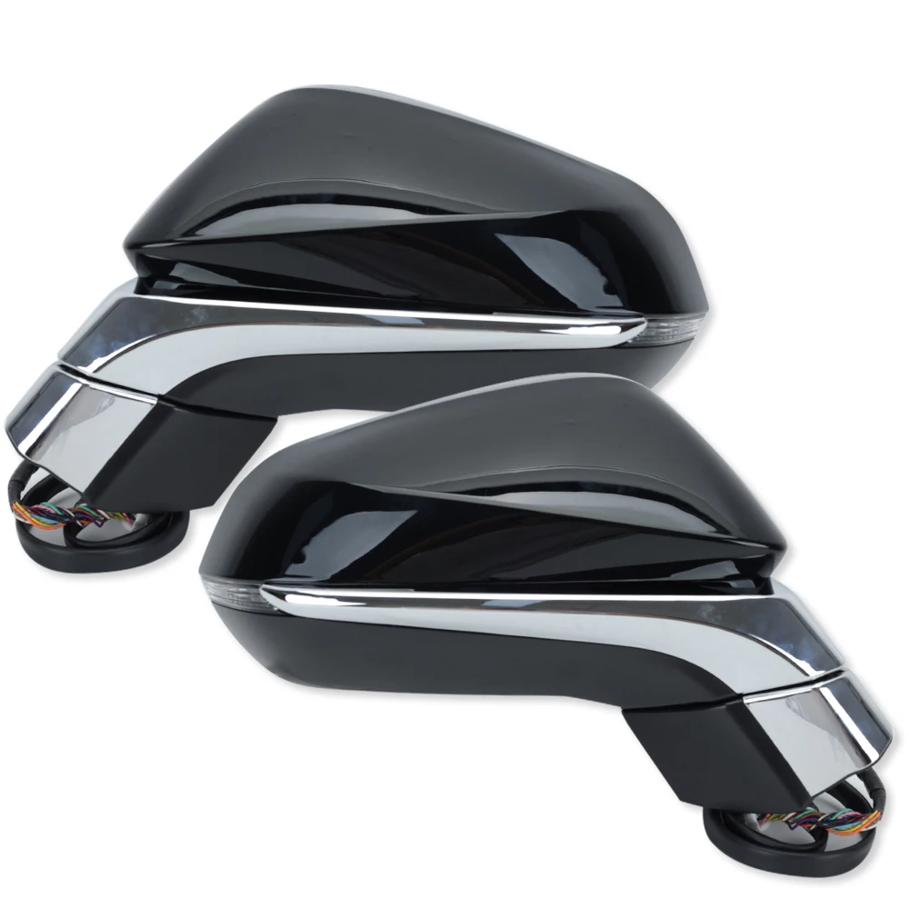 15 Pins Side Rear View Mirror Accessories for Lexus RX350 RX450 2016 2017 2018-2022 Door Wing Mirror With Blind Spot Turn Signal Indicator Lights