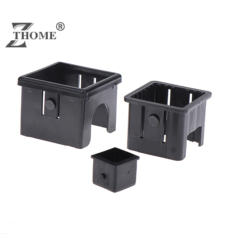 Square Tubing For Cover Tube Durable Chair Glide Insert Finishing Plugs Fitness Equipment Accessories Sliding Sleeve