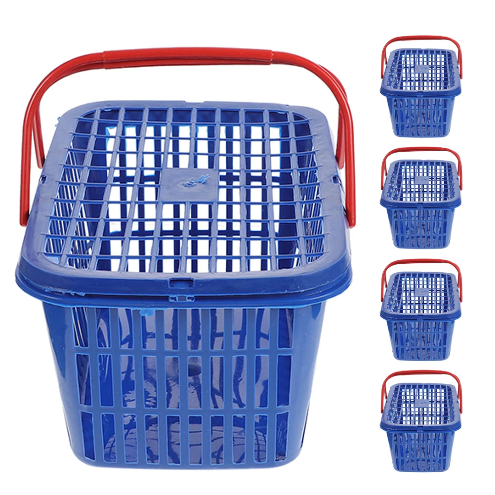 

5pcs Fruit Basket Durable Plastic Cherry Storage Gardener Tool Strawberry Container Outdoor Baskets Produce
