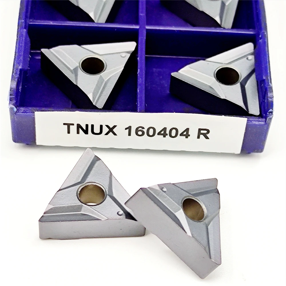 

Твердосплавные вставки TNUX 160404 160408 (L/R) Левый и правый токарный инструмент с ЧПУ NN LT10 Вольфрамовая фреза для токарного станка по металлу