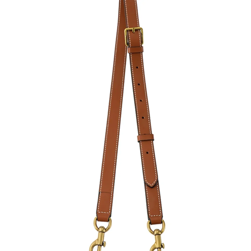 جديد حقيبة يد جلدية حقيقية حزام الكتف حقيبة كروسبودي حزام تعديلات واسعة حزام الكتف استبدال حزام #5