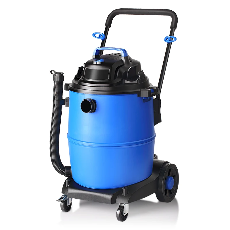 1200w power 60L capacity suction large operating radius industrial wet&dry vacuum cleaner vacuum sweeper 10M power cord length
