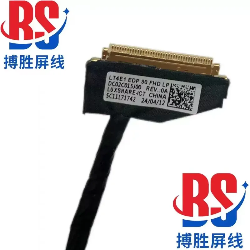 For Lenovo LENOVO T14S GEN6 G6 GEN5 screen cable DC02C015J00/30 high-resolution screen cable