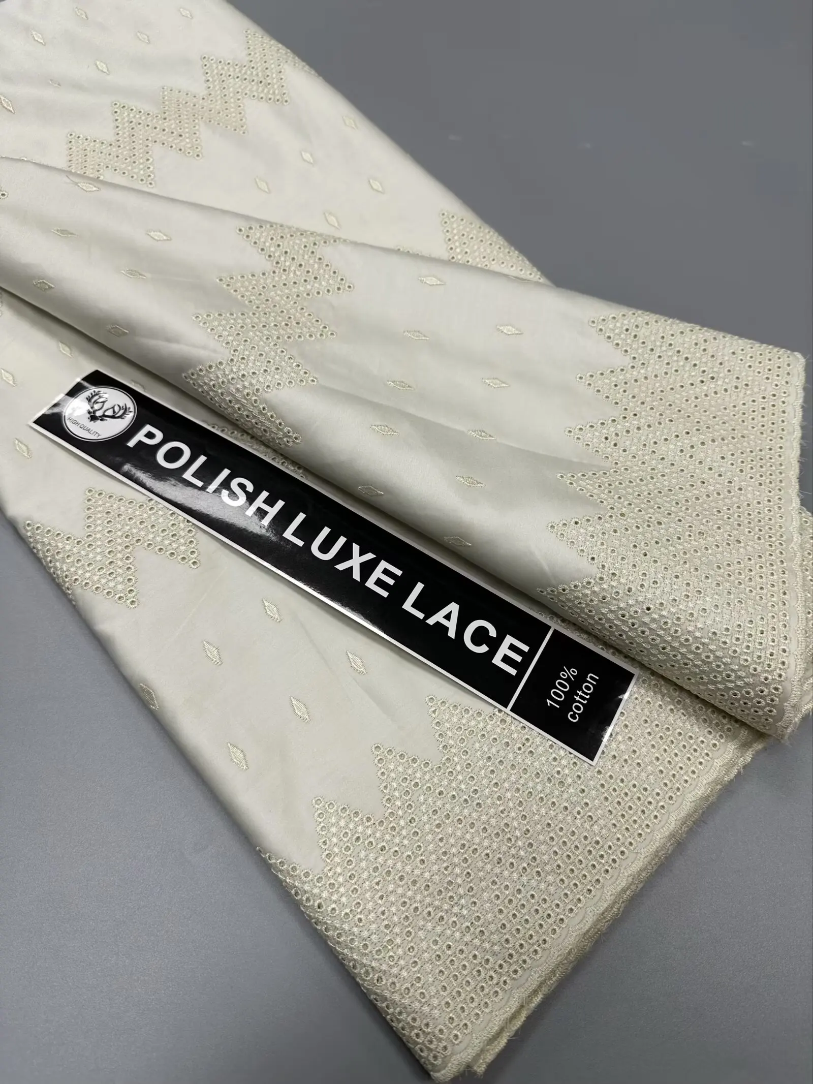 5 ياردة النيجيري 100% القطن البولندية الساتان التطريز النسيج عالية الجودة السويسري الفوال الدانتيل المواد للرجال دبي Style-TY