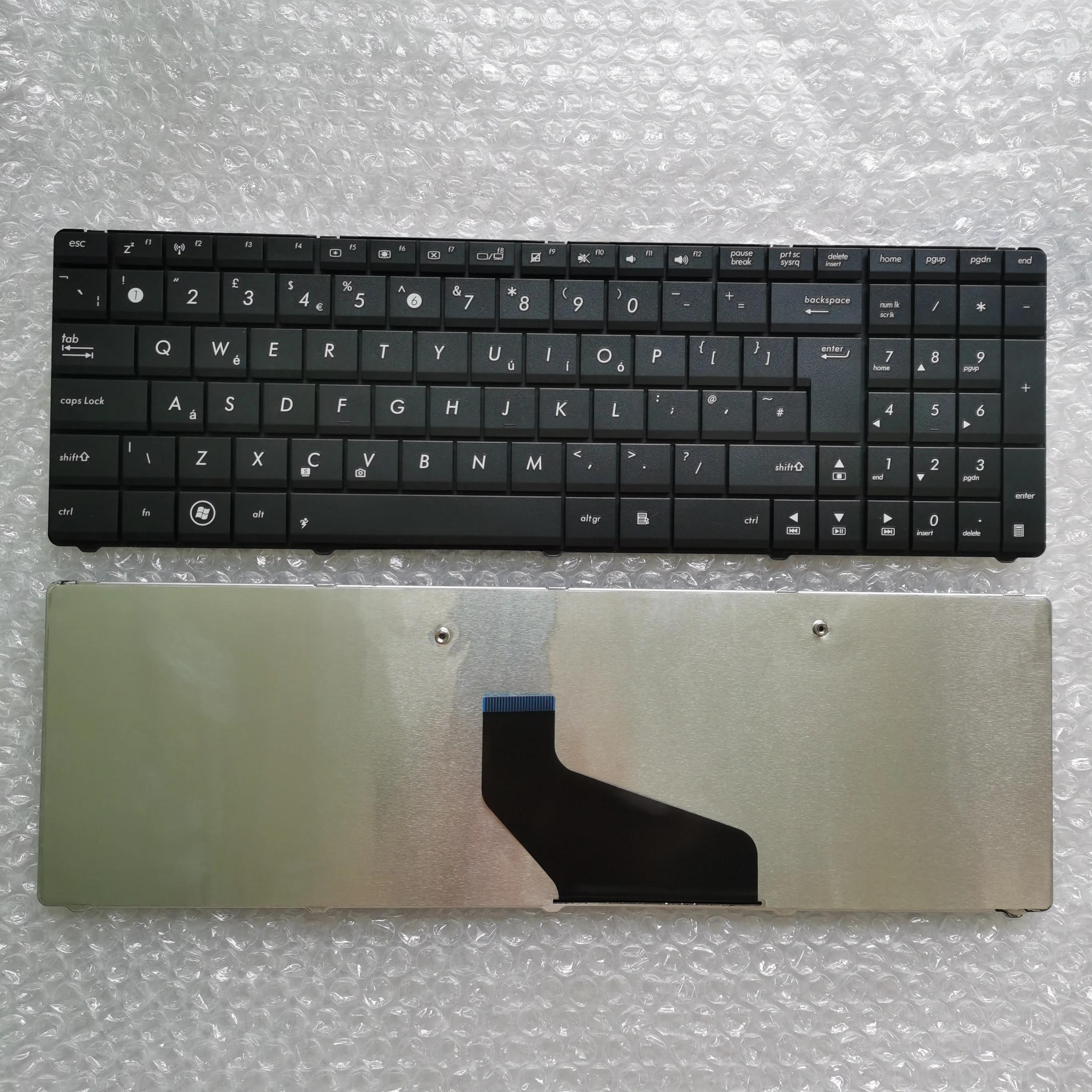 XIN pour Asus X53B X53U K53U K53Z K53B K53T K53TA Ordinateur Portable Clavier UK