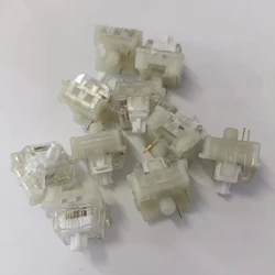 [Best Package]KTT Kang White Switch V3 for Mechanical Keyboard Linear 43g 3 Pins RGB Content Game PC GK61 Anne Pro 2
