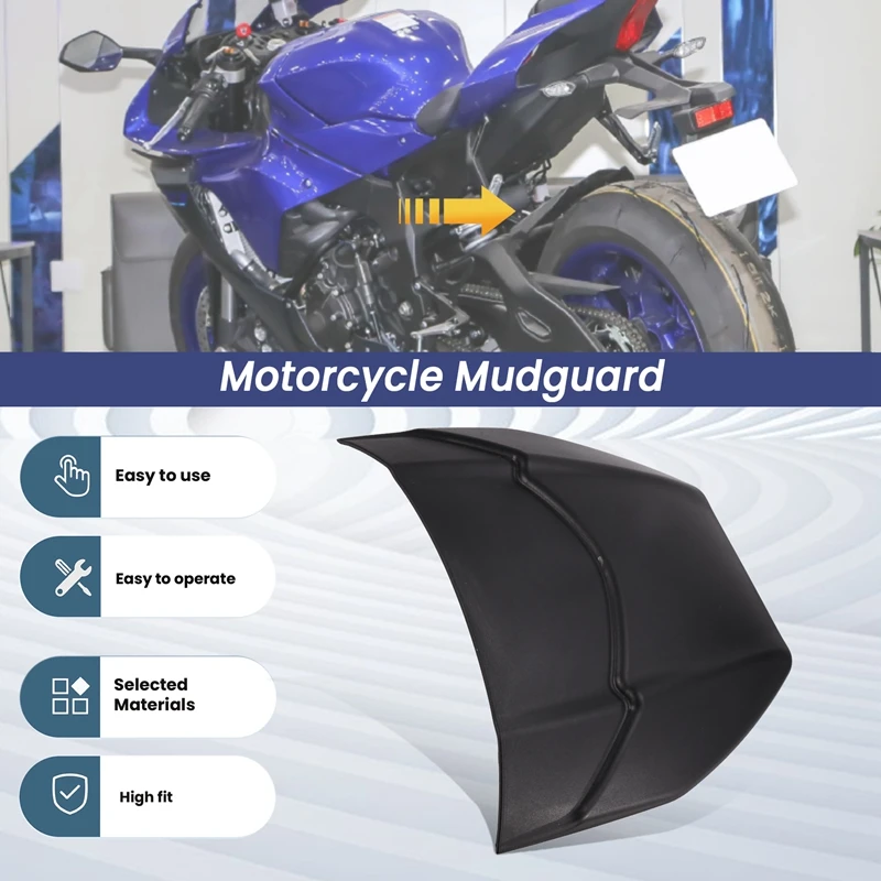 Motorcycle Accessories Rear Fender Rear Mudguard Extender For Yamaha YZF-R1 R 1 YZF R1 2015- 2024 2023 2022 2021