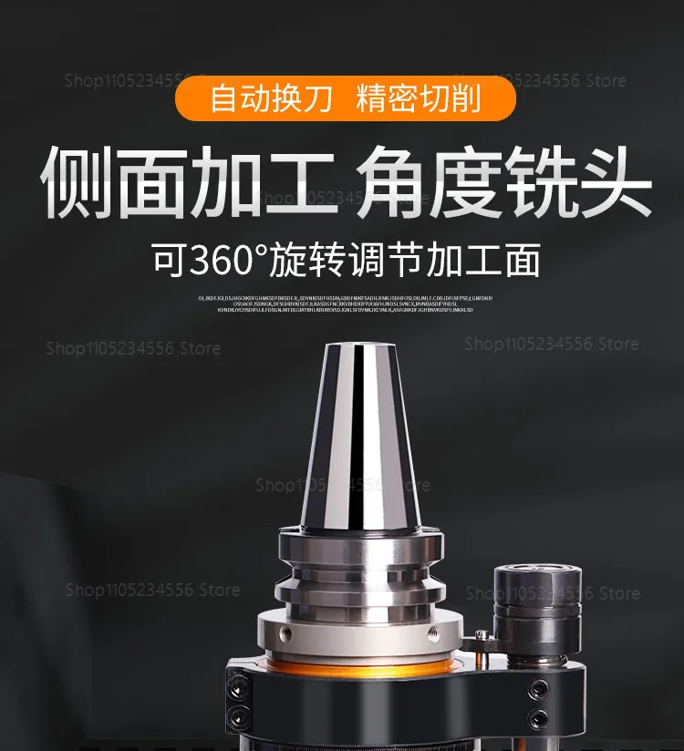 

Фрезерная головка с ЧПУ для обработки под прямым углом BT30 BT40 BT50, угловая головка 90 градусов для боковой обработки