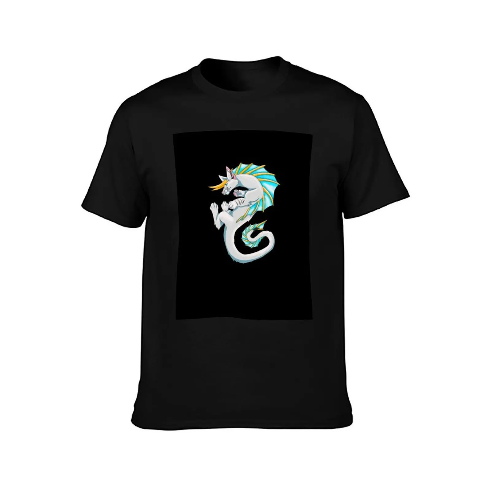 Floating Dragon T-Shirt Stretch Fabric Comfort T-Shirt