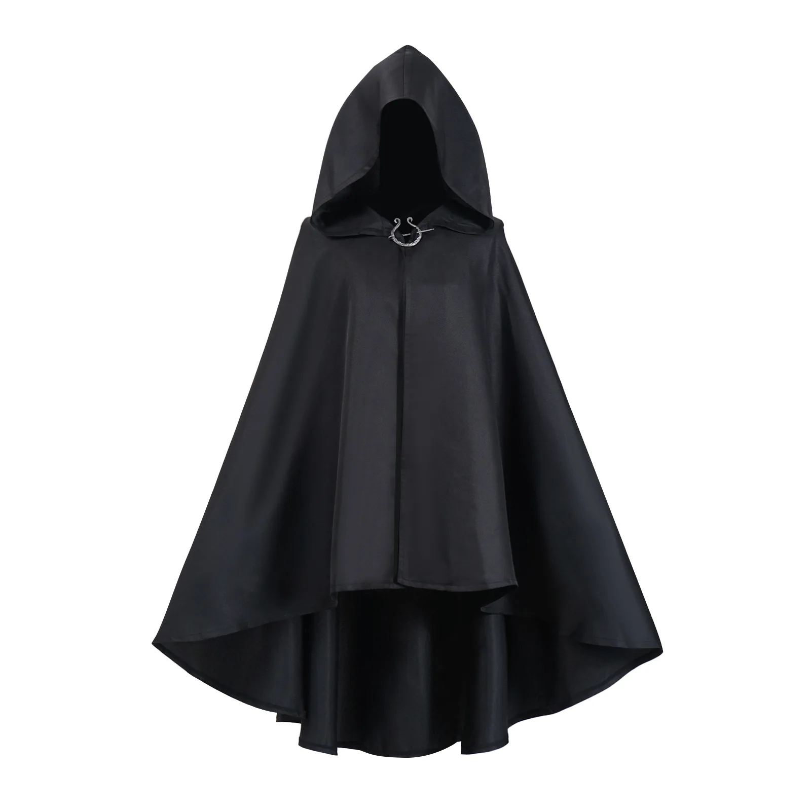 

Medieval Cosplay Costume For Halloween With Hooded Cloak Vintage Cape Character Stage Performance Costume Cosplay Outfit