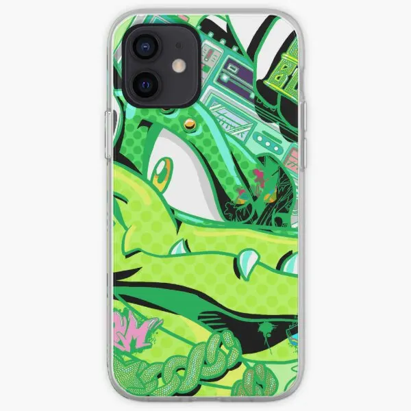 Vector The Croc Iphone Tough Case  Phone Case Customizable for iPhone 11 12 13 14 Pro Max Mini 6 6S 7 8 Plus X XS XR Max Pattern