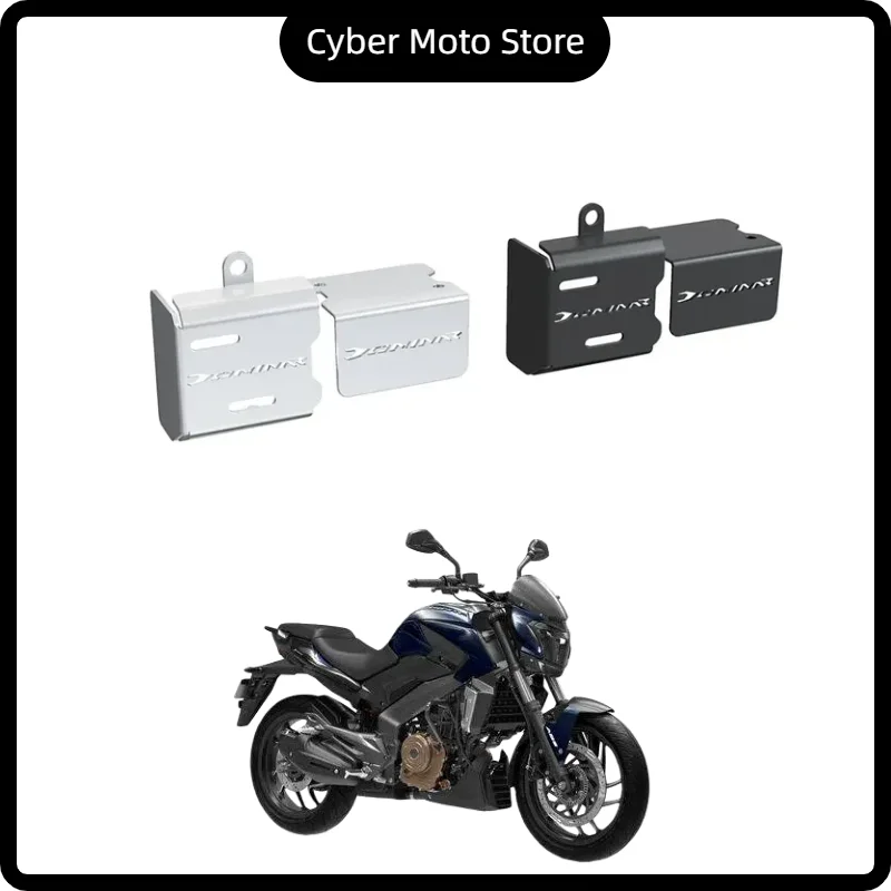 Para BAJAJ DOMINAR 250 DOMINAR400 todo el año 2024 2023 2022 21 DOMINAR 250 400 juego de protector de tapa de depósito de líquido de frenos delantero de motocicleta